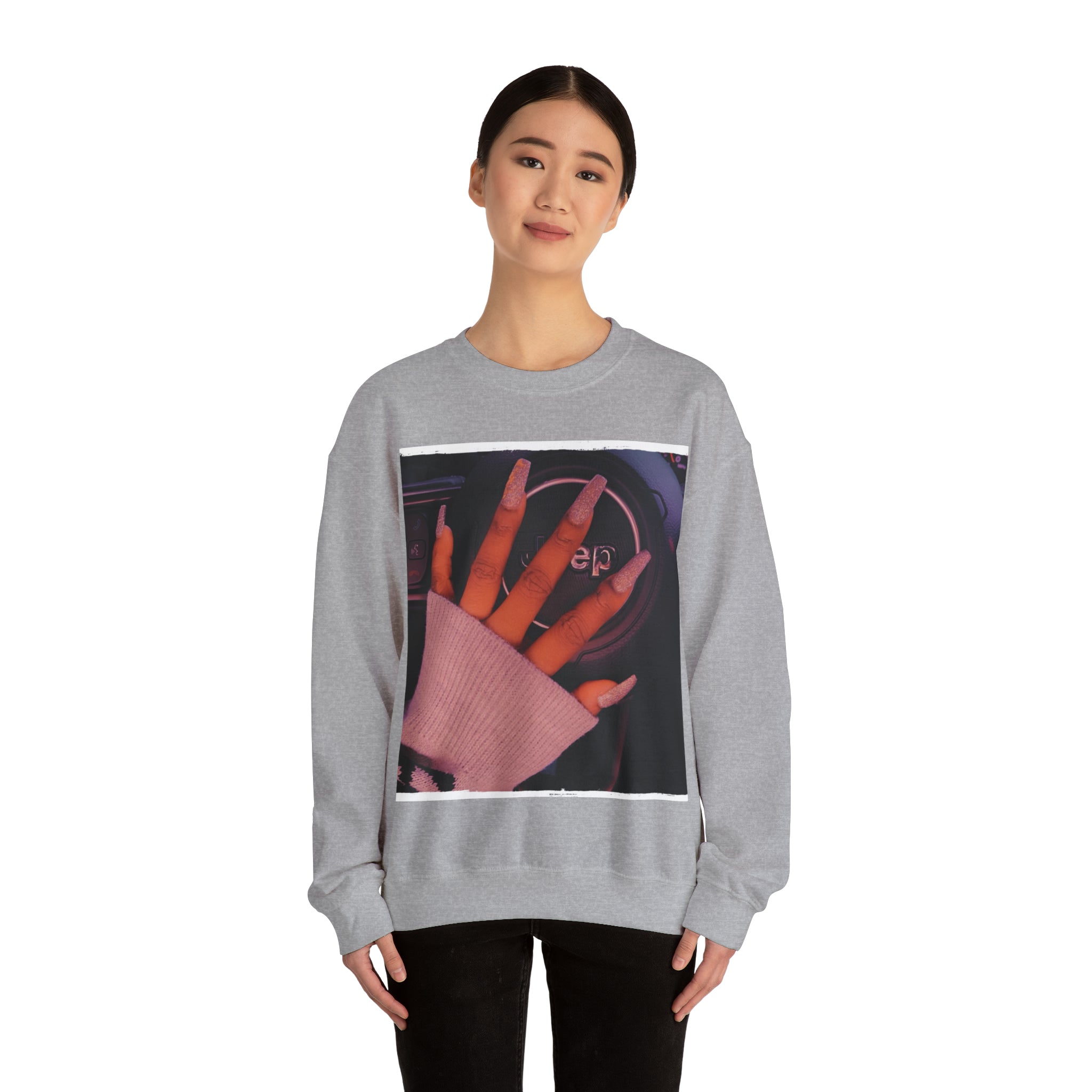 Jeep Girl - Unisex Heavy Blend™ Crewneck Sweatshirt