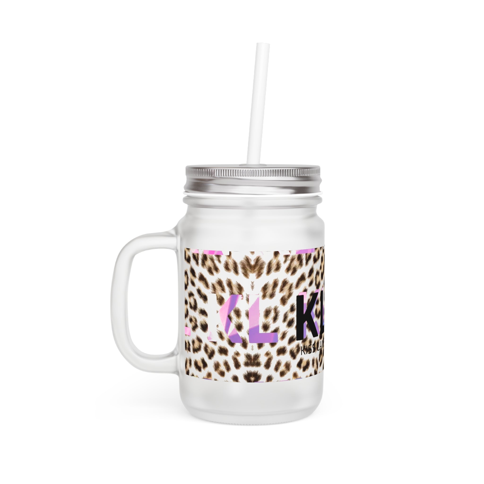 Kiss Lane Leopard - Mason Jar