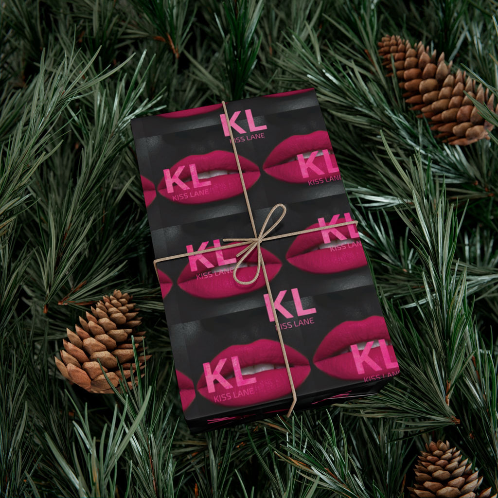 KL Lipstick Chick Print Gift Wrap Paper