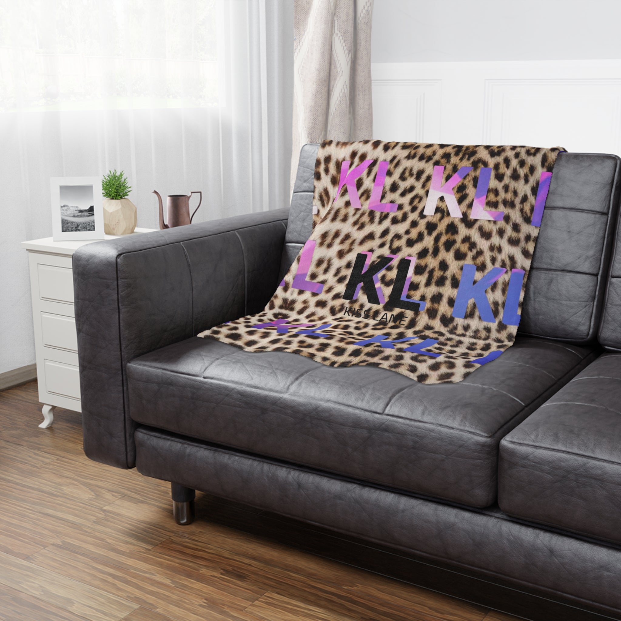 Kiss Lane Leopard - Minky Blanket