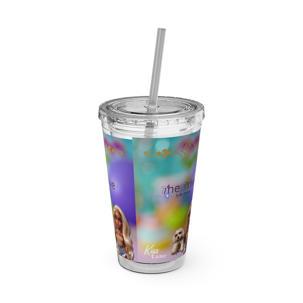 KL Sunsplash Tumbler with Straw, 16oz