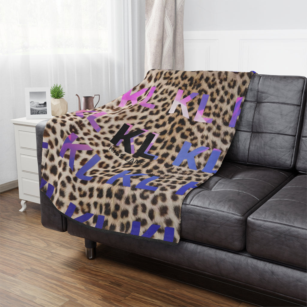 Kiss Lane Leopard - Minky Blanket