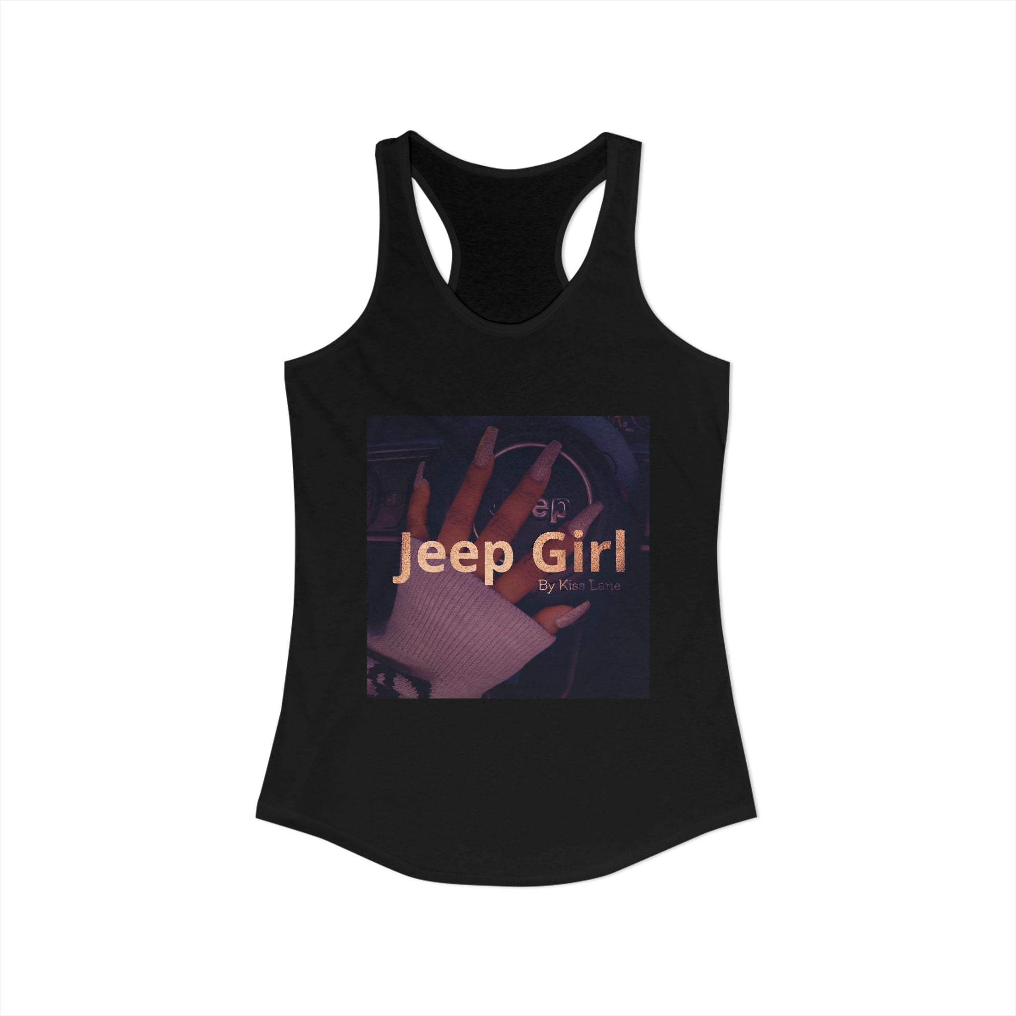 Jeep Girl Wave Racerback Tank