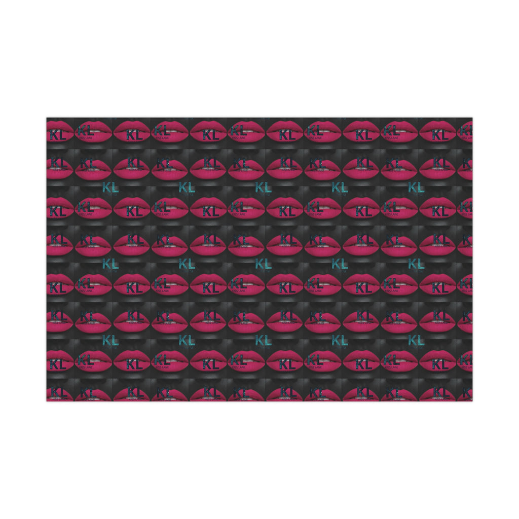 Pink Lipstick - Gift Wrap Papers