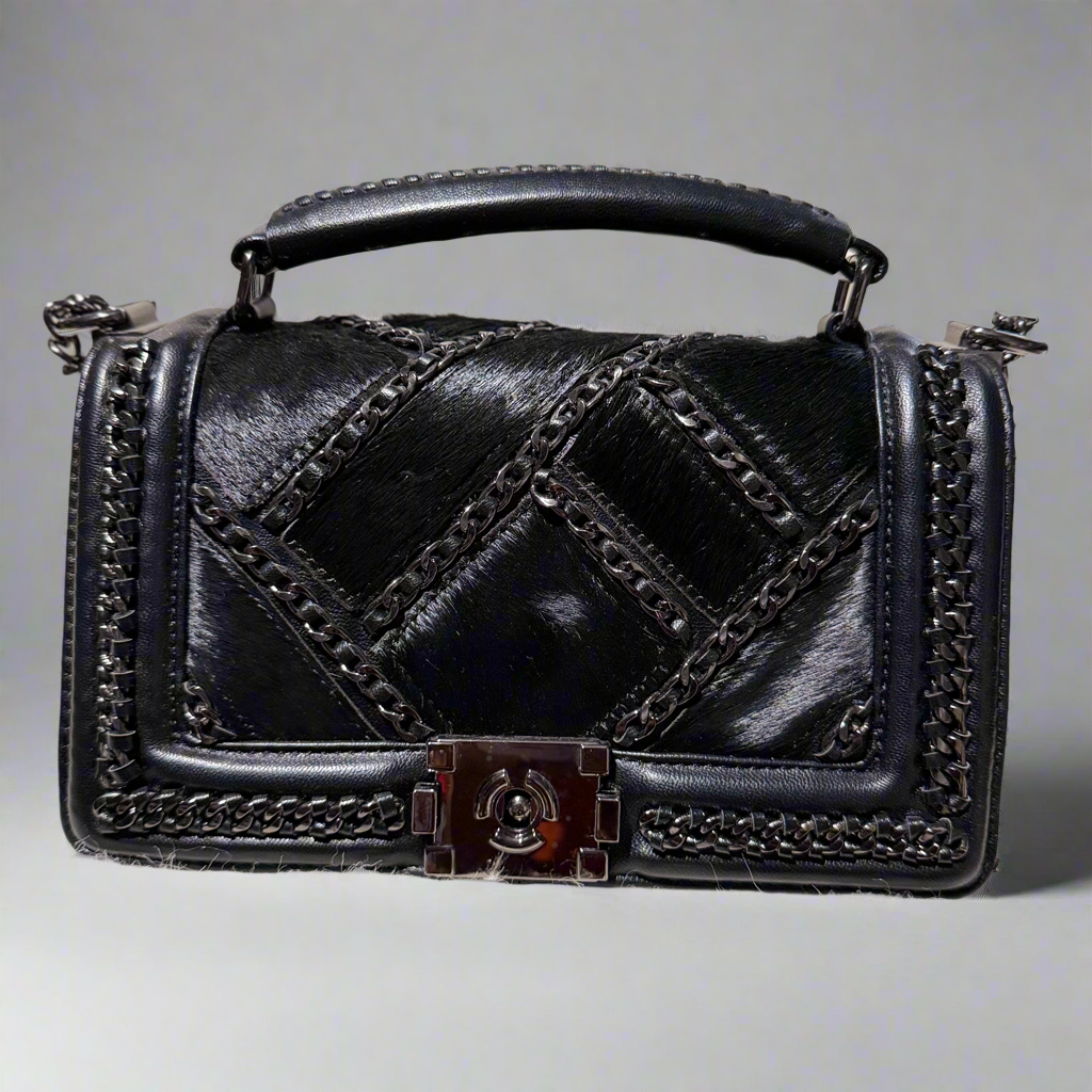 Faux Calf Boy Bag