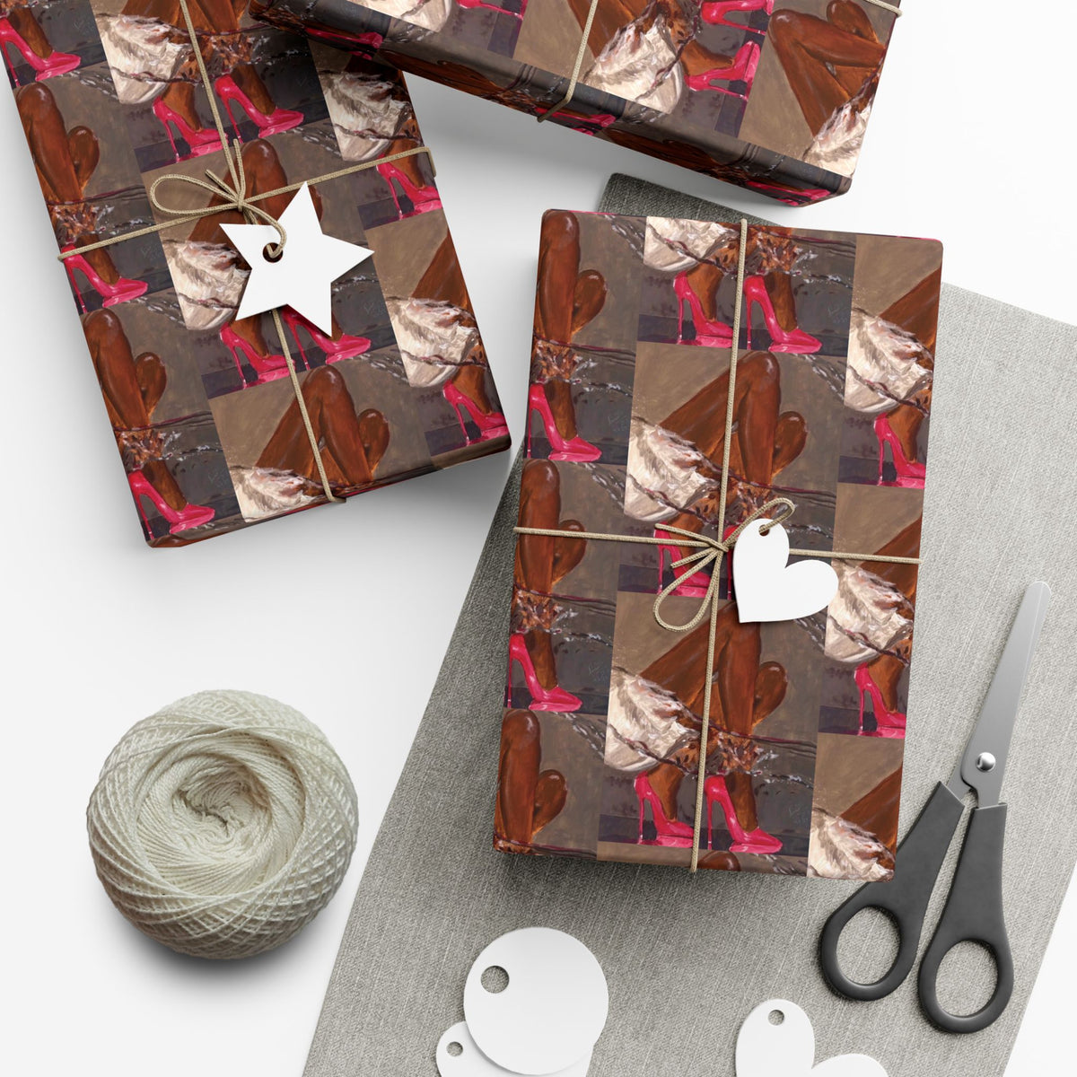So Kate Hand-Painted Gift Wrap Paper