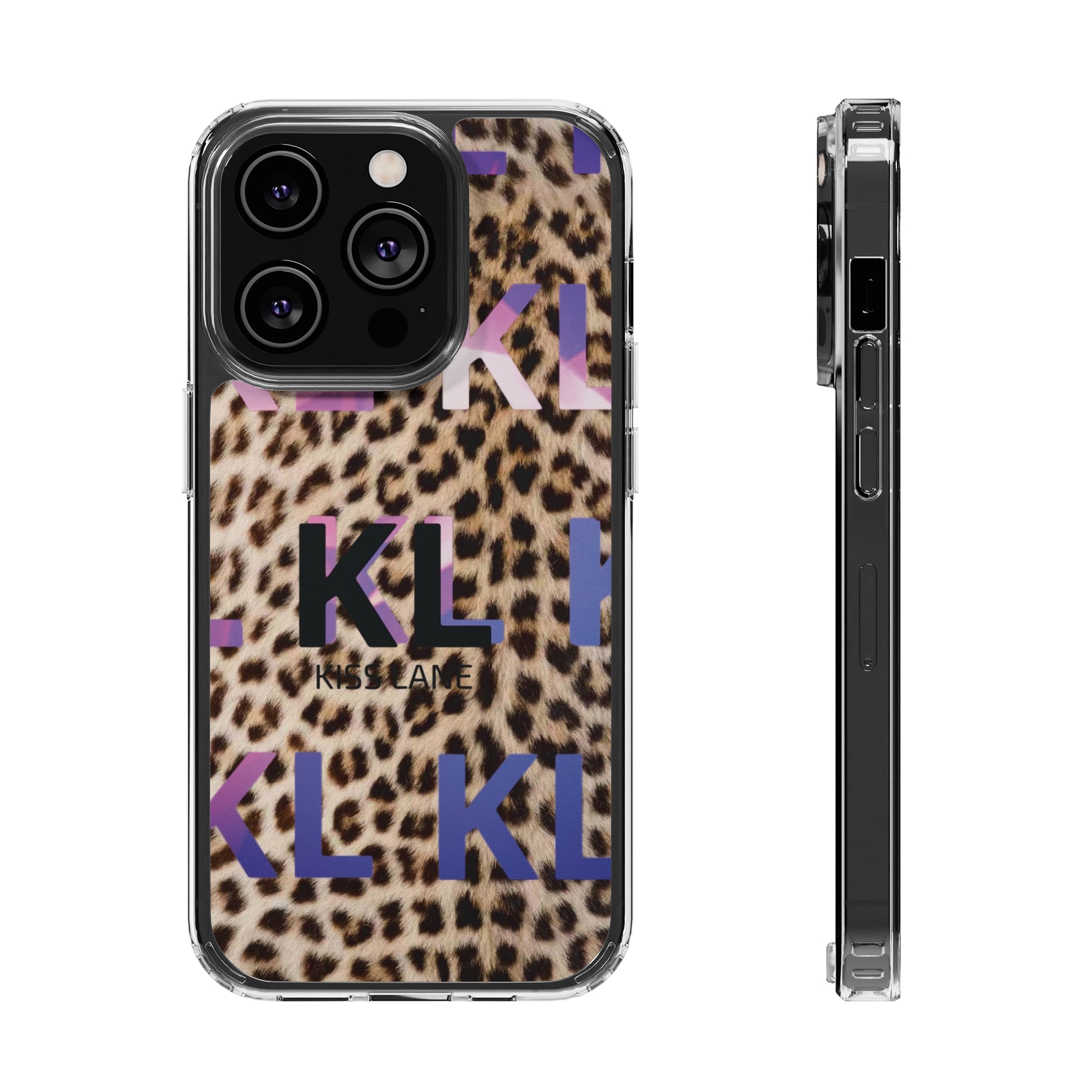 Kiss Lane Leopard - Clear Cases