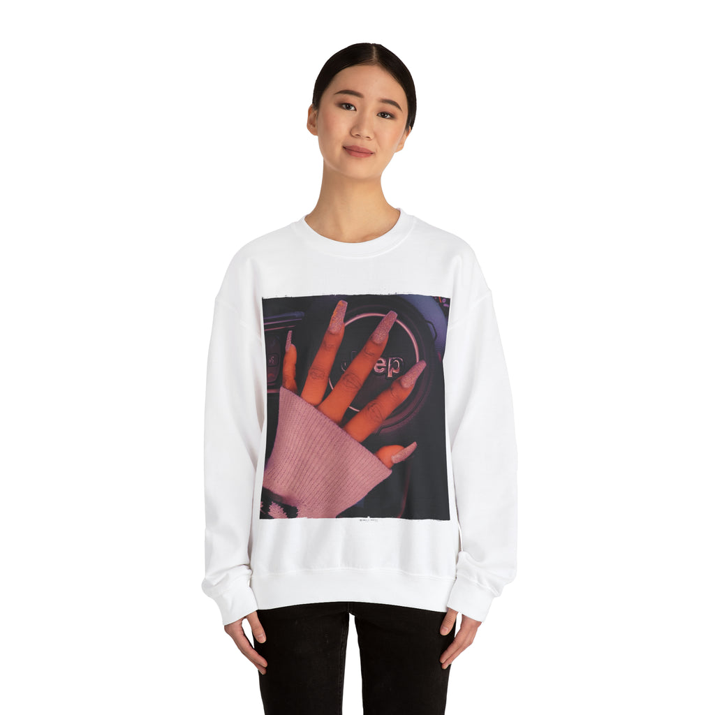 Jeep Girl - Unisex Heavy Blend™ Crewneck Sweatshirt