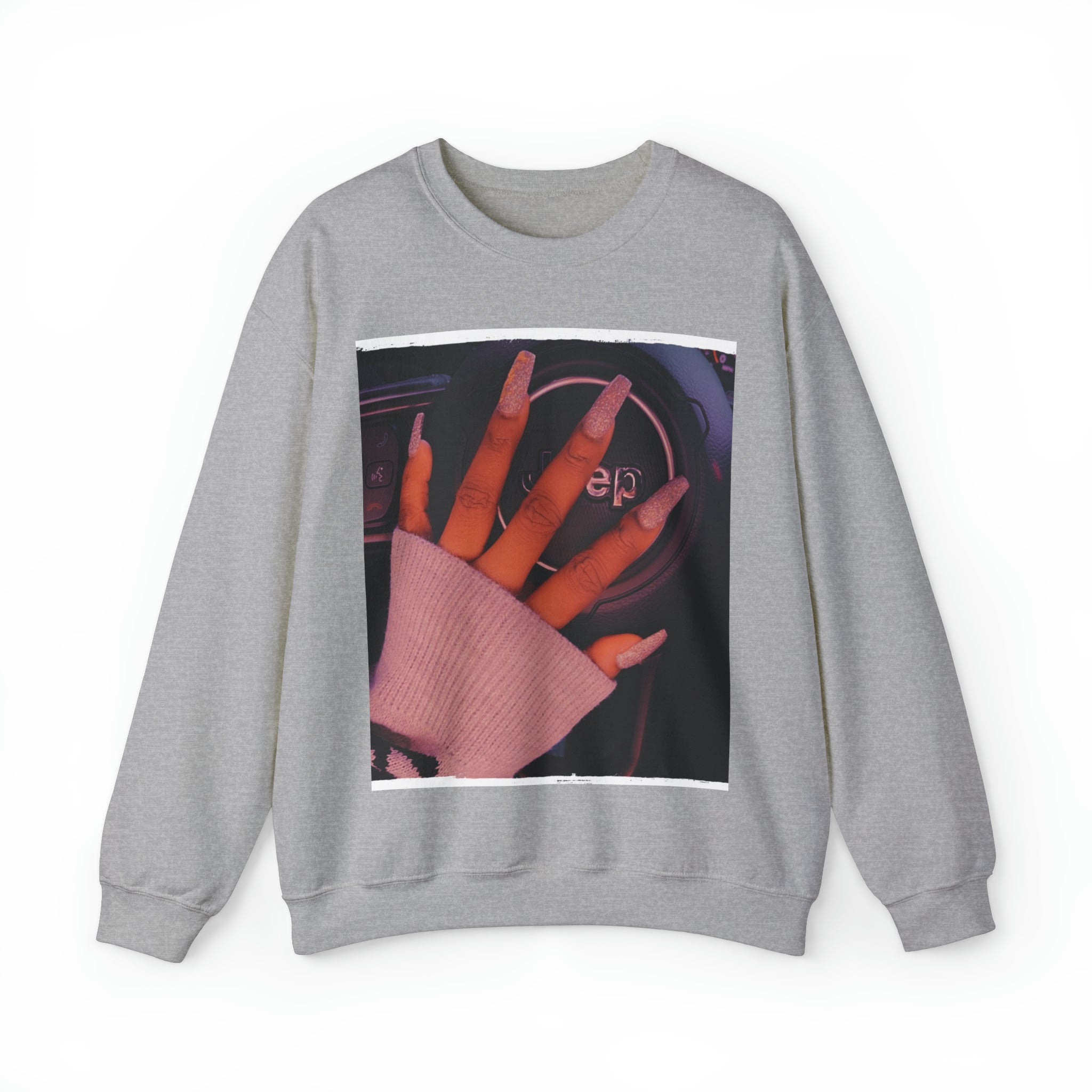 Jeep Girl - Unisex Heavy Blend™ Crewneck Sweatshirt