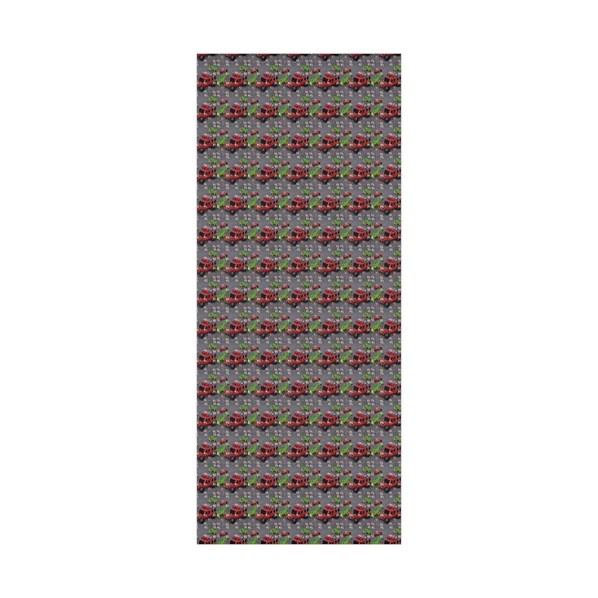 Dino Truck - Gift Wrap Papers