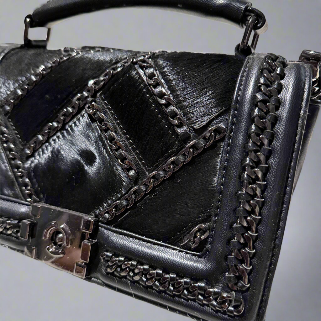 Faux Calf Boy Bag