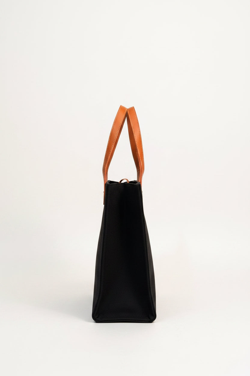 Lagos Tote Noir Edition | Black Tote Bag for Women | Kiss Lane