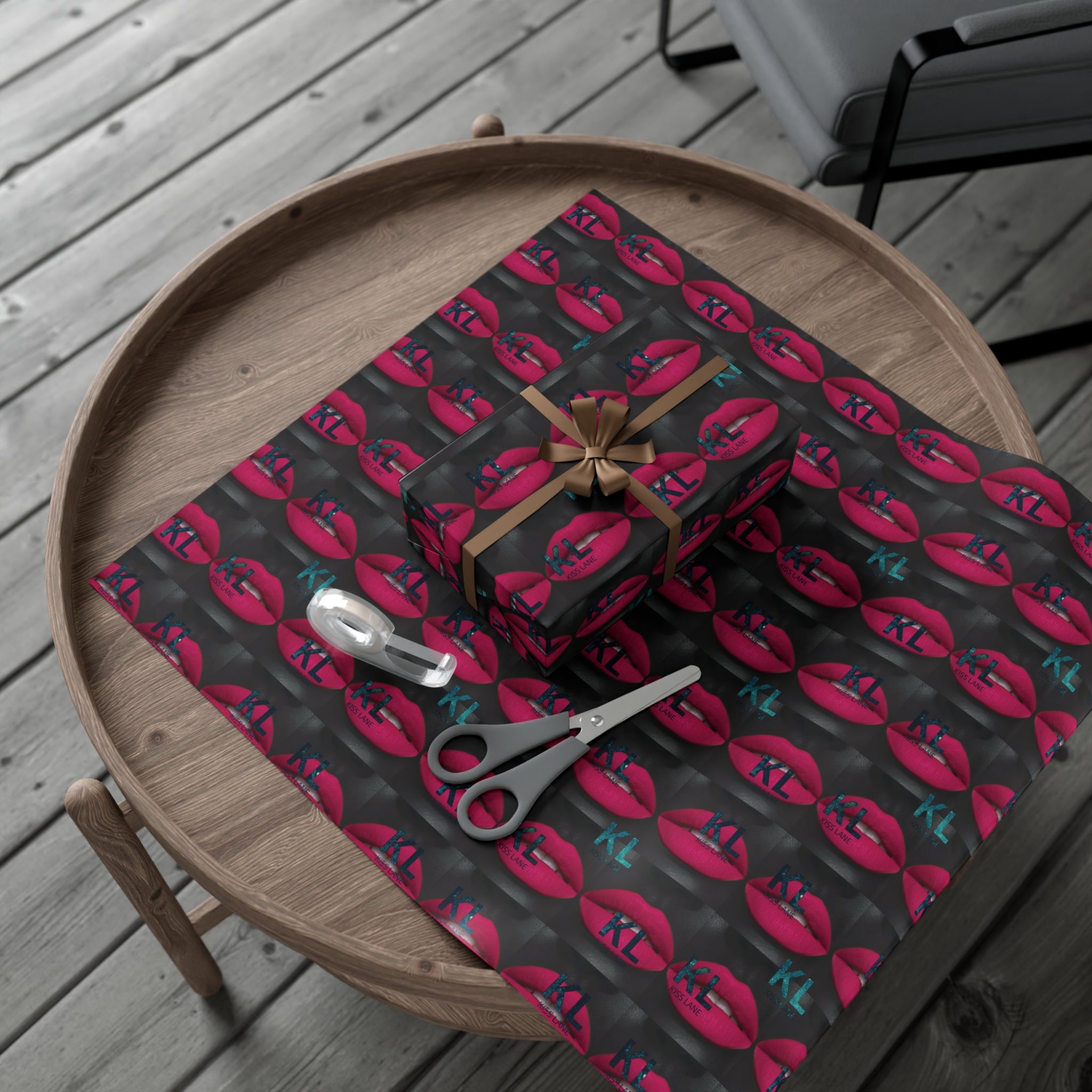 Pink Lipstick - Gift Wrap Papers