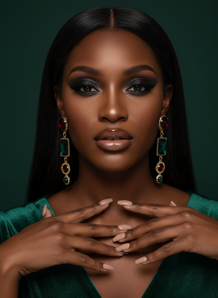 DROP N DAZZLE SHAPED EARRINGS