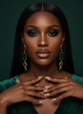 DROP N DAZZLE SHAPED EARRINGS