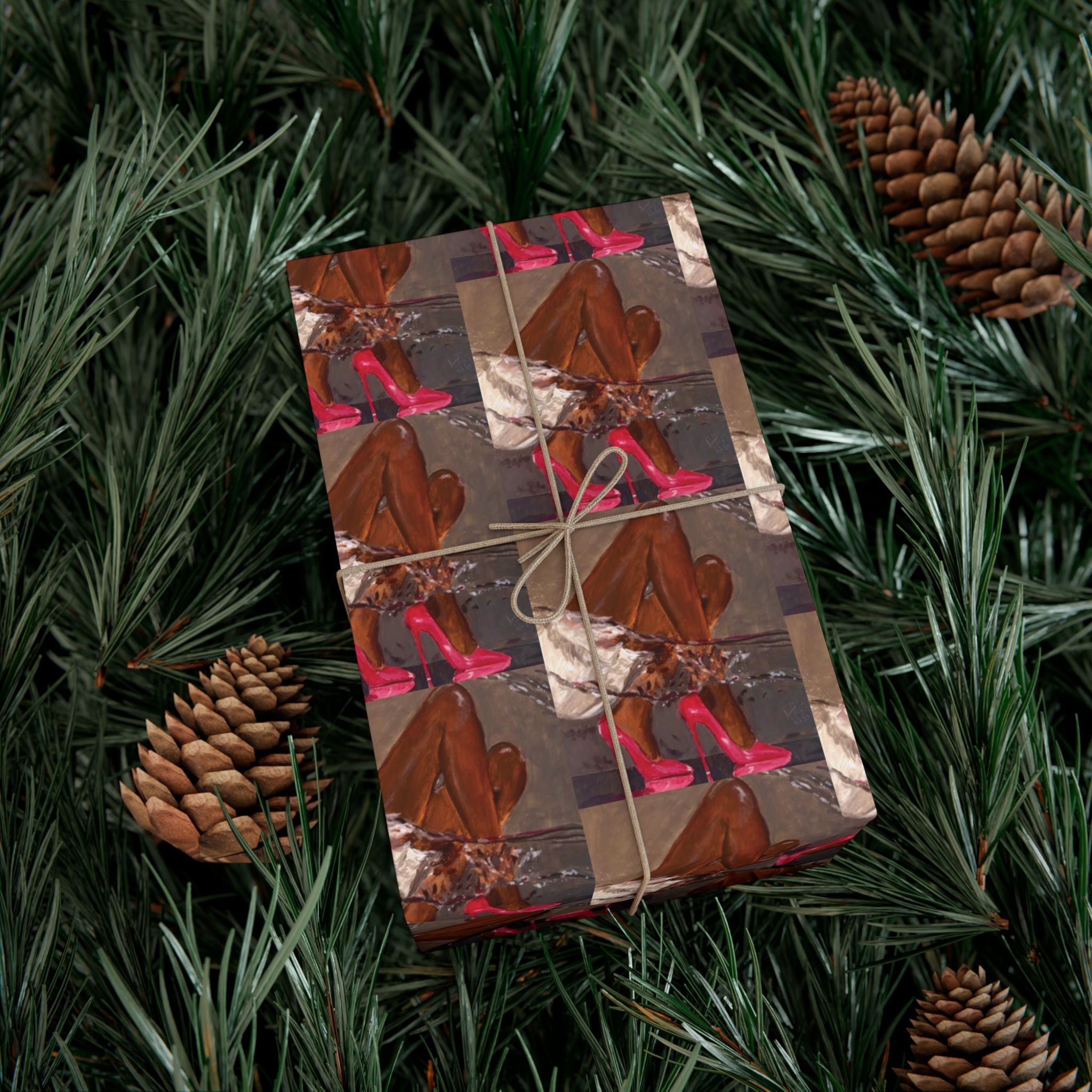 So Kate Hand-Painted Gift Wrap Paper