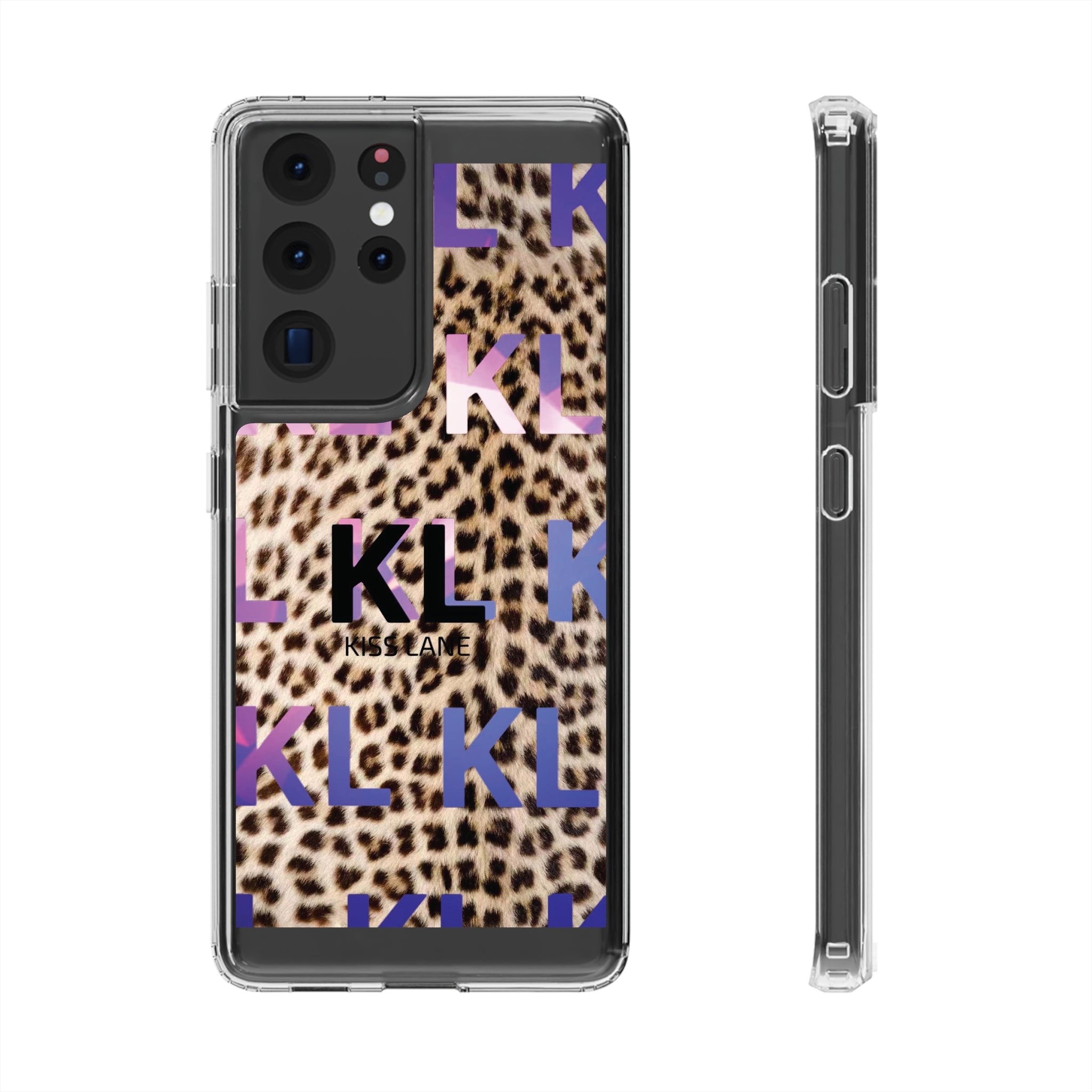 Kiss Lane Leopard - Clear Cases