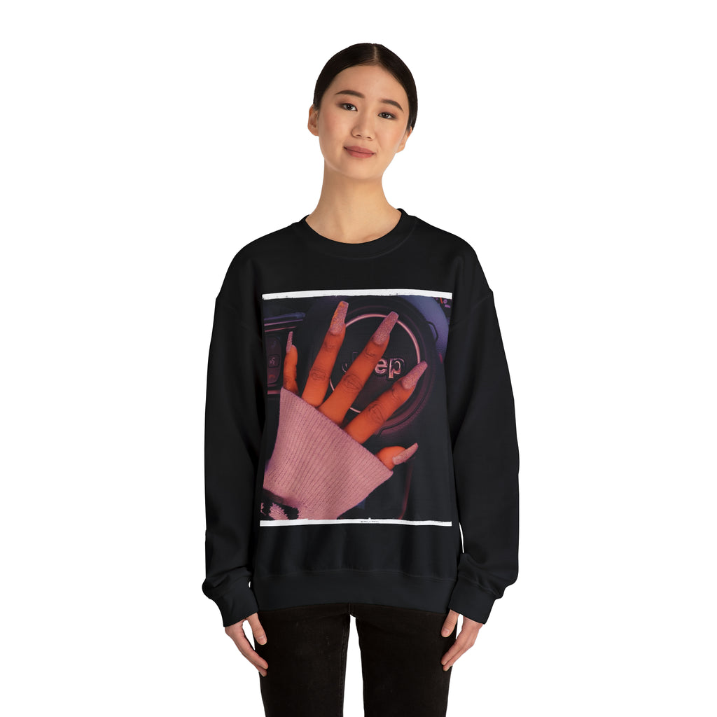 Jeep Girl - Unisex Heavy Blend™ Crewneck Sweatshirt