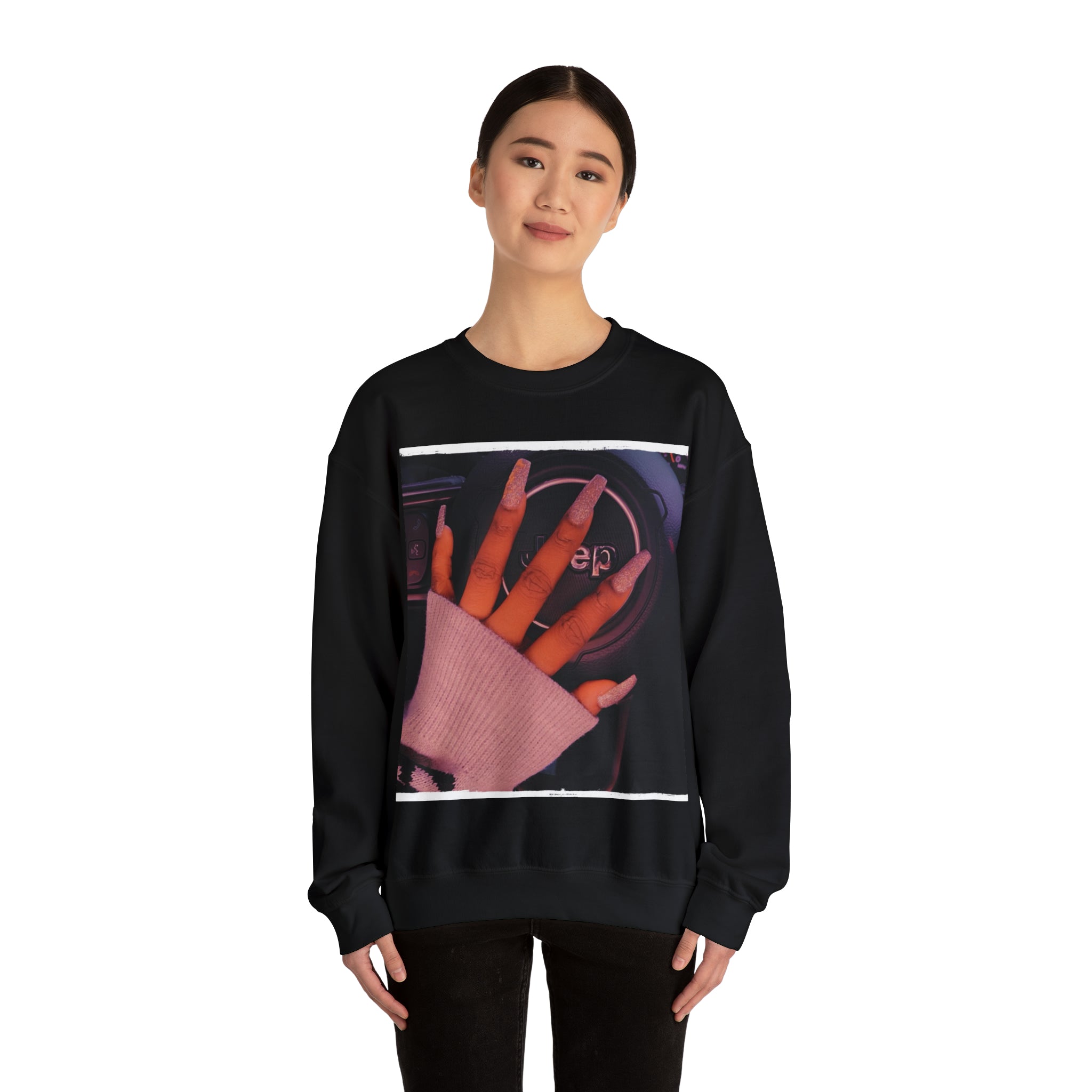 Jeep Girl - Unisex Heavy Blend™ Crewneck Sweatshirt