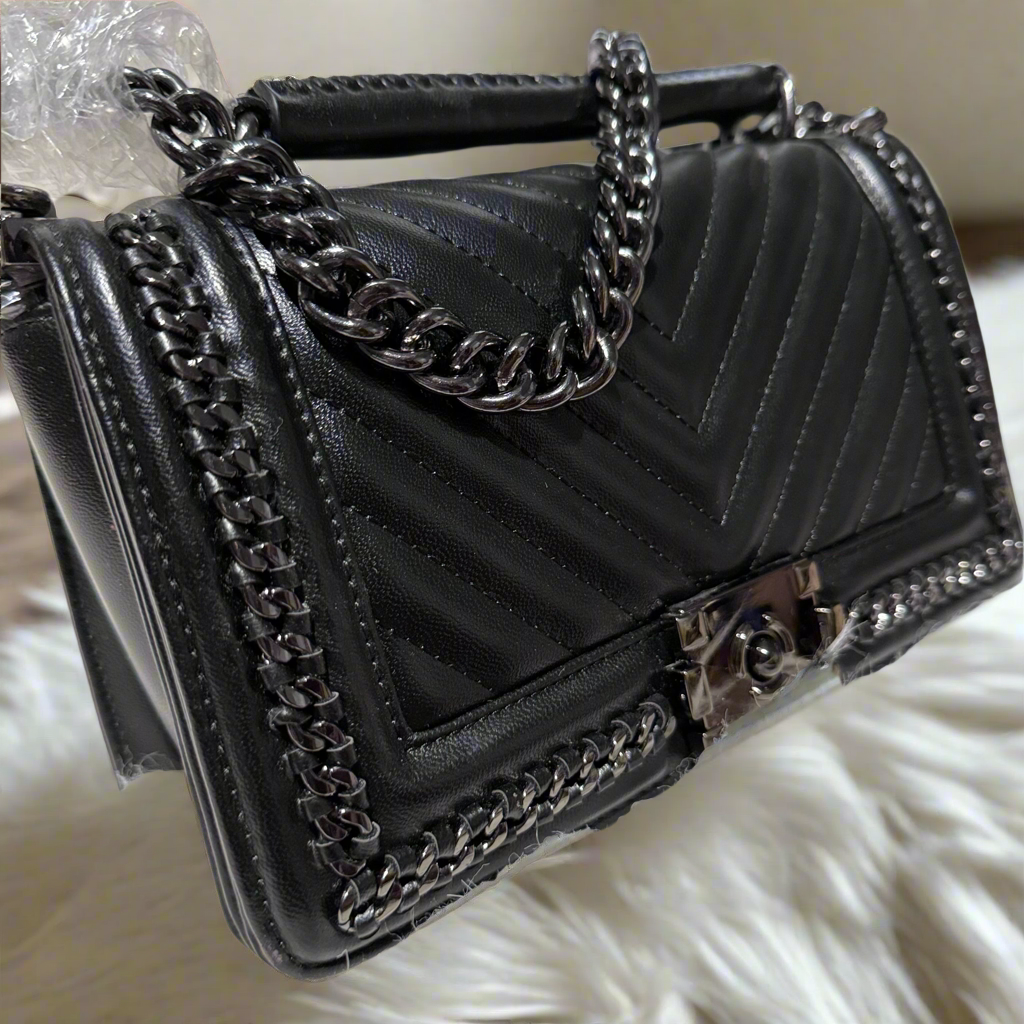 Chevron Boy Bag