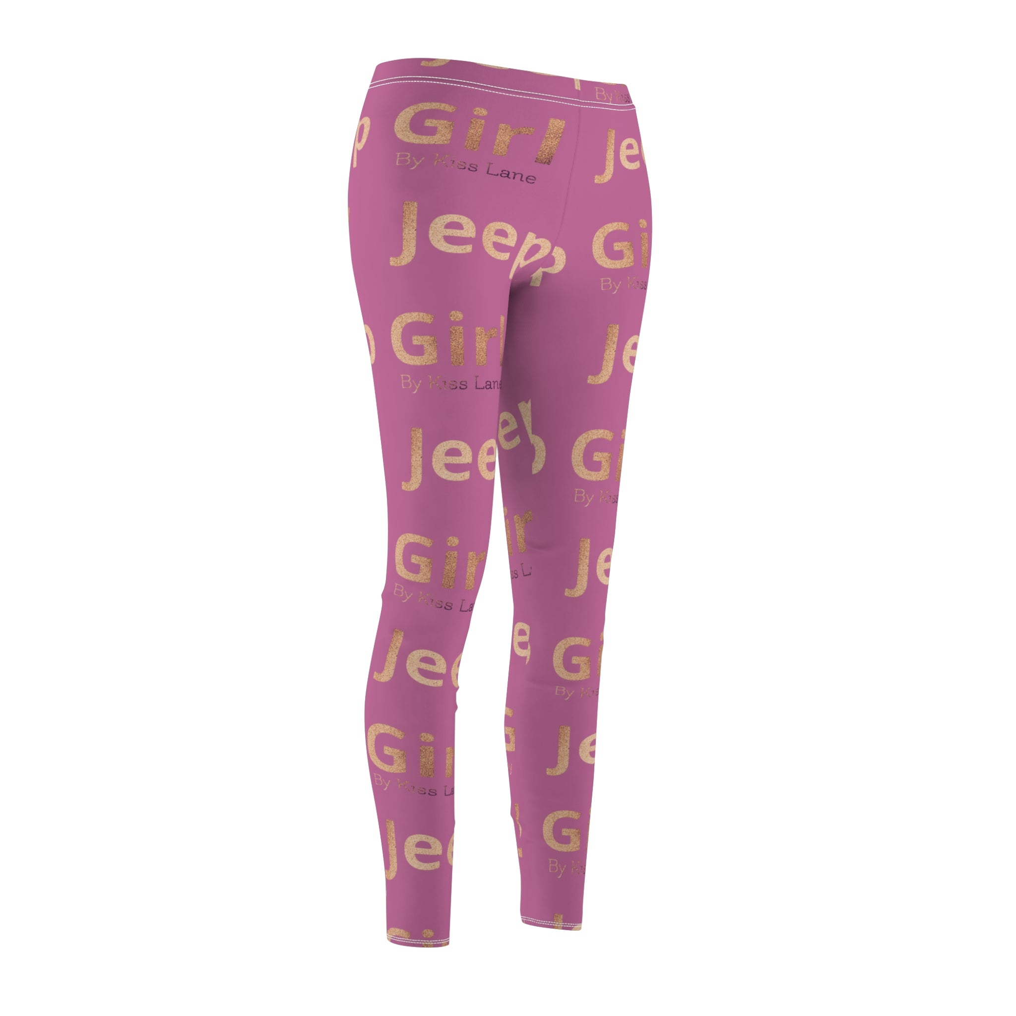 KL Jeep Girl Casual Leggings (Light Pink)