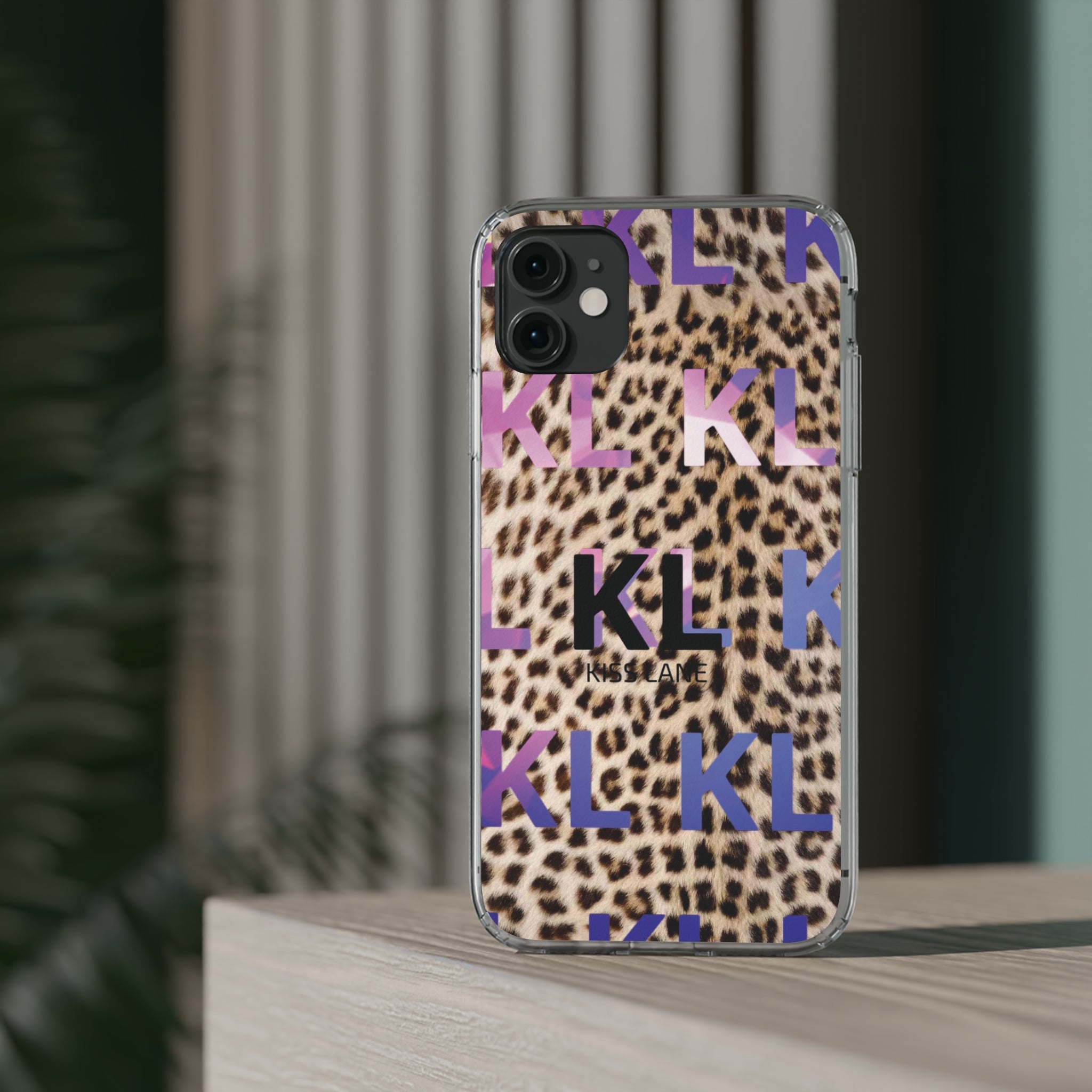 Kiss Lane Leopard - Clear Cases