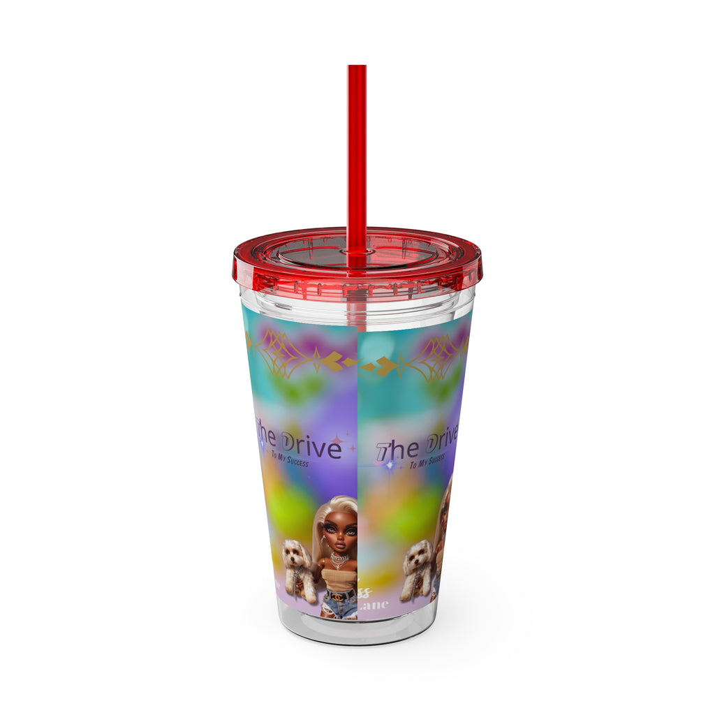 KL Sunsplash Tumbler with Straw, 16oz