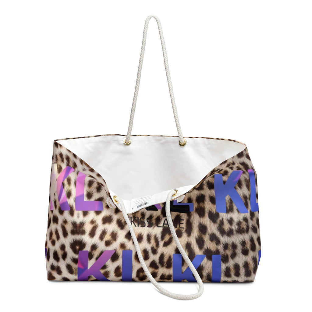 Kiss Lane Leopard - Weekender Bag