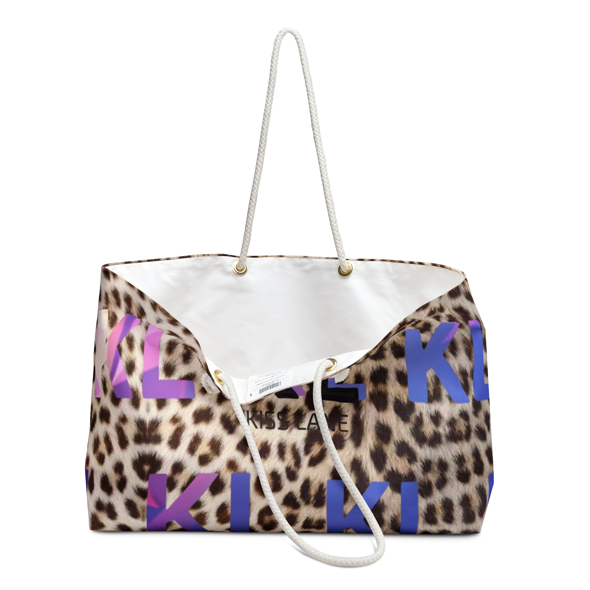 Kiss Lane Leopard - Weekender Bag