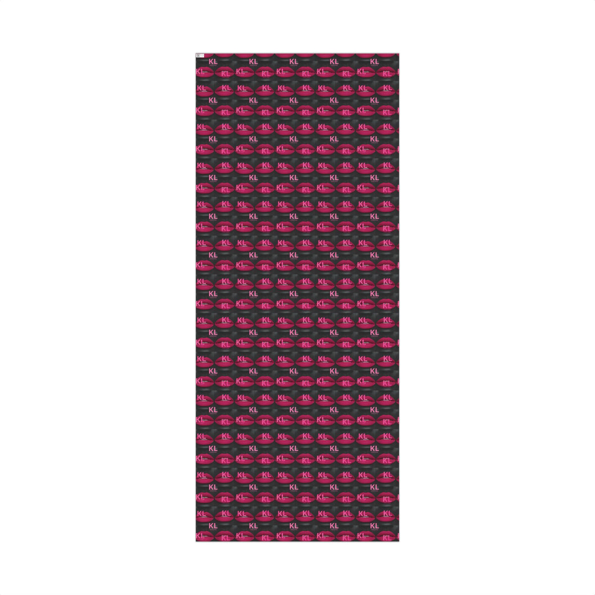 KL Lipstick Chick Print Gift Wrap Paper