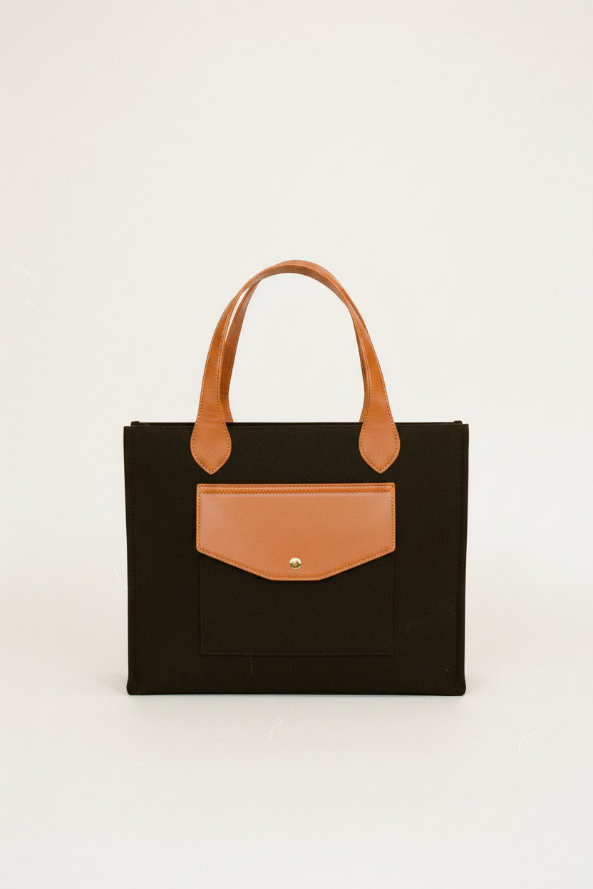 Lagos Tote Noir Edition | Black Tote Bag for Women | Kiss Lane