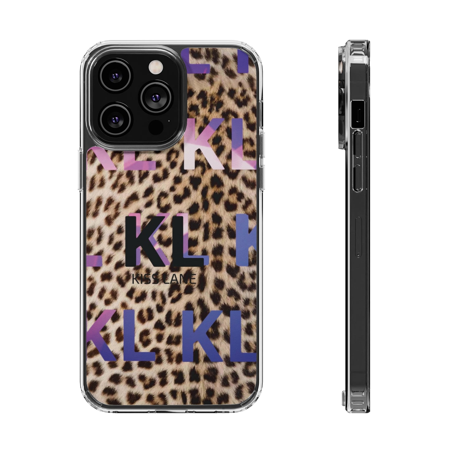 Kiss Lane Leopard - Clear Cases