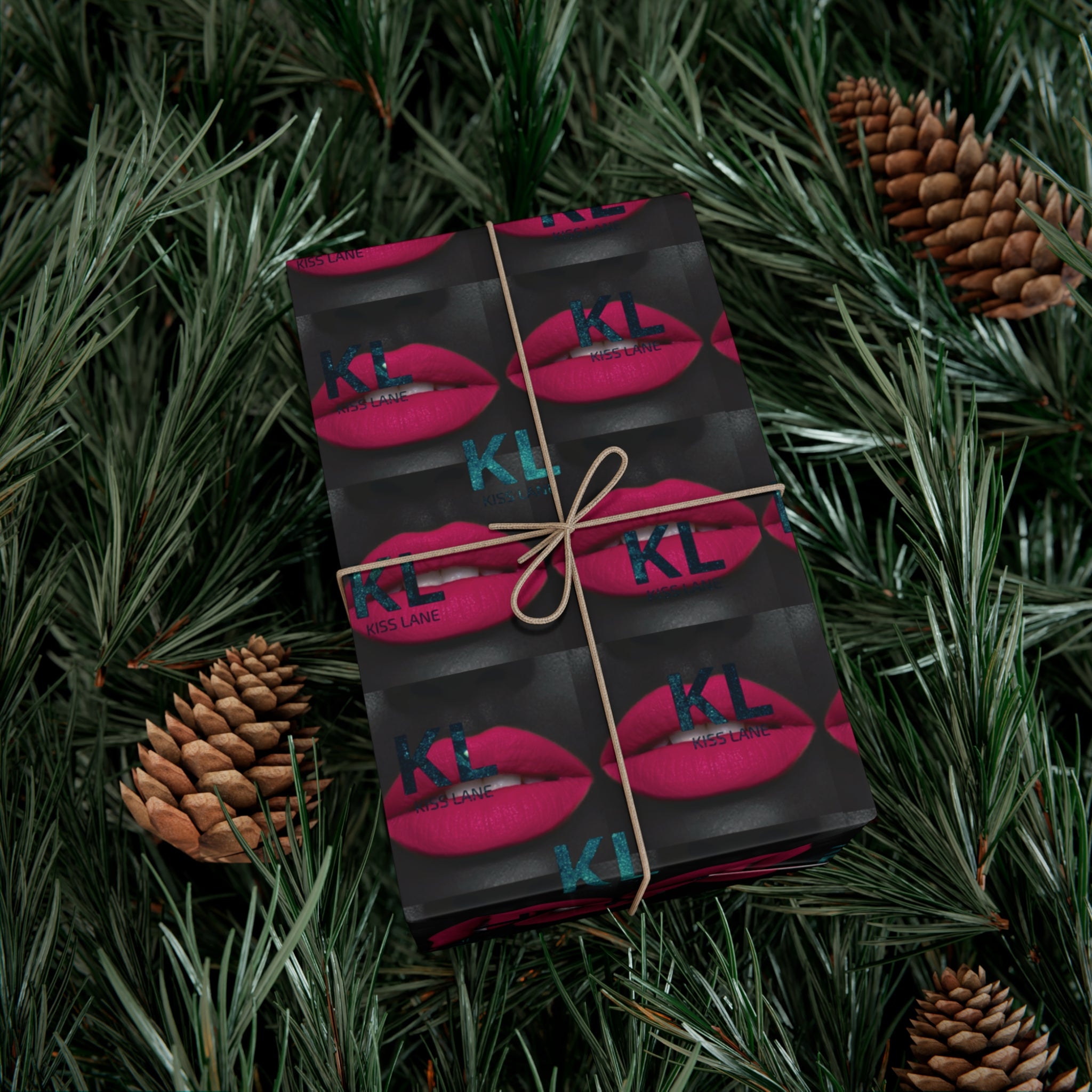 Pink Lipstick - Gift Wrap Papers