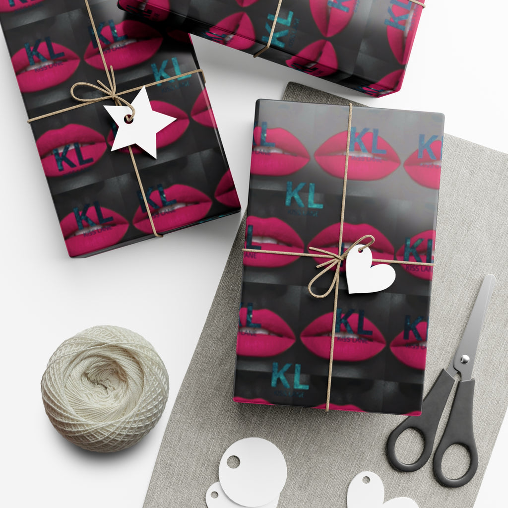Pink Lipstick - Gift Wrap Papers