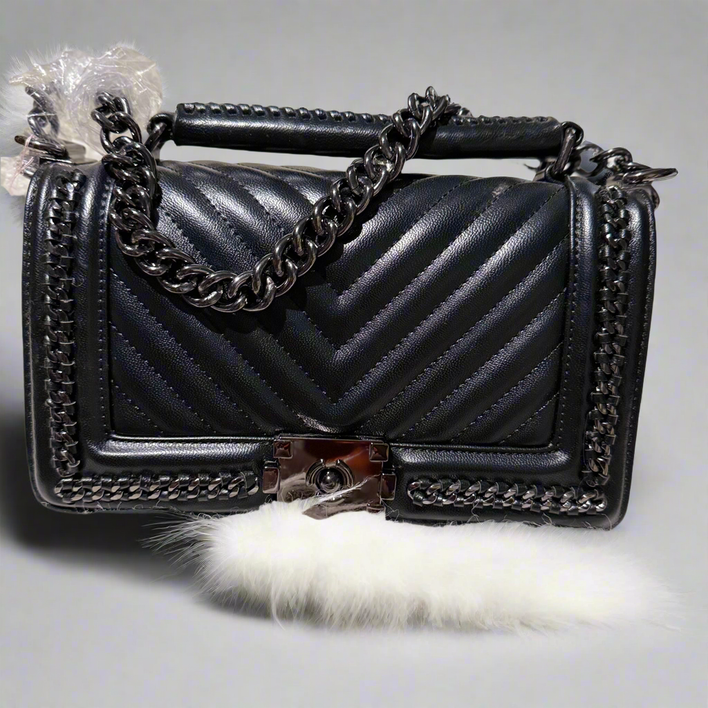 Chevron Boy Bag
