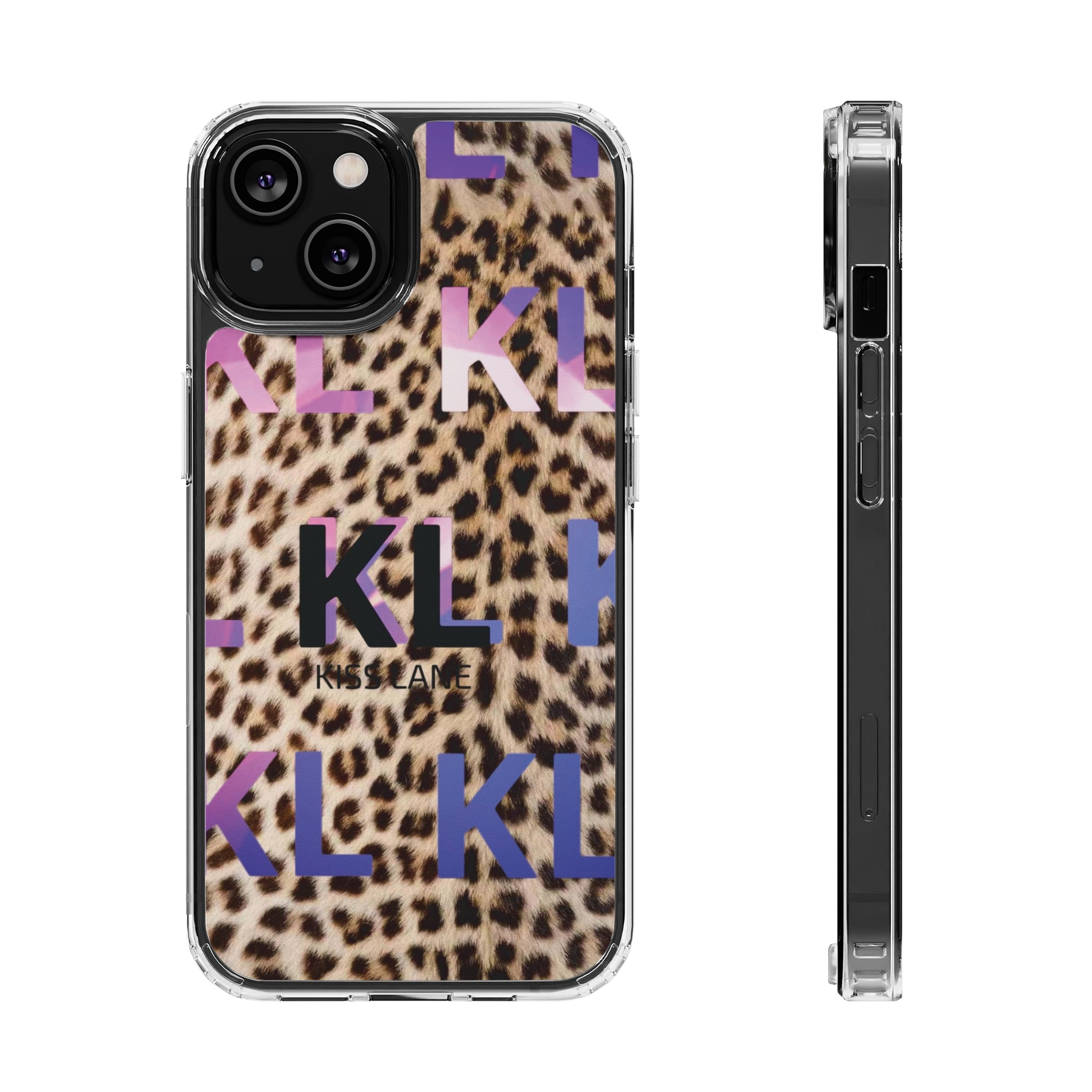 Kiss Lane Leopard - Clear Cases