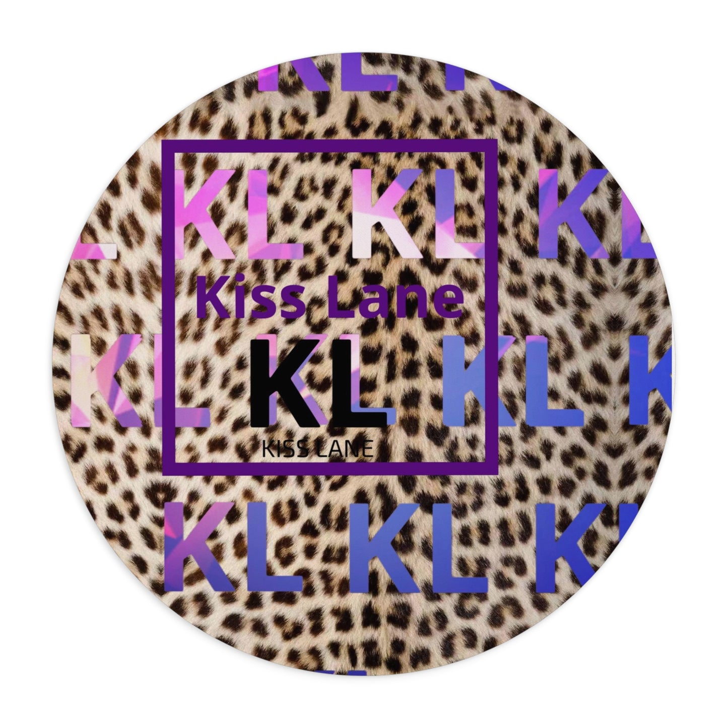 Kiss Lane leopard Mouse Pad