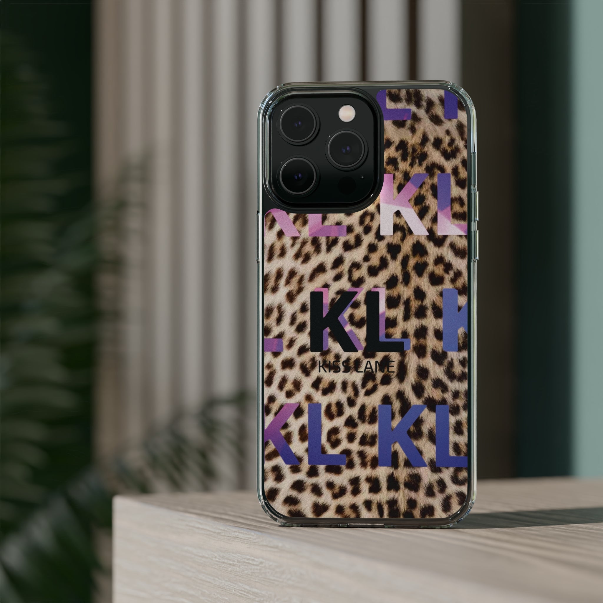 Kiss Lane Leopard - Clear Cases