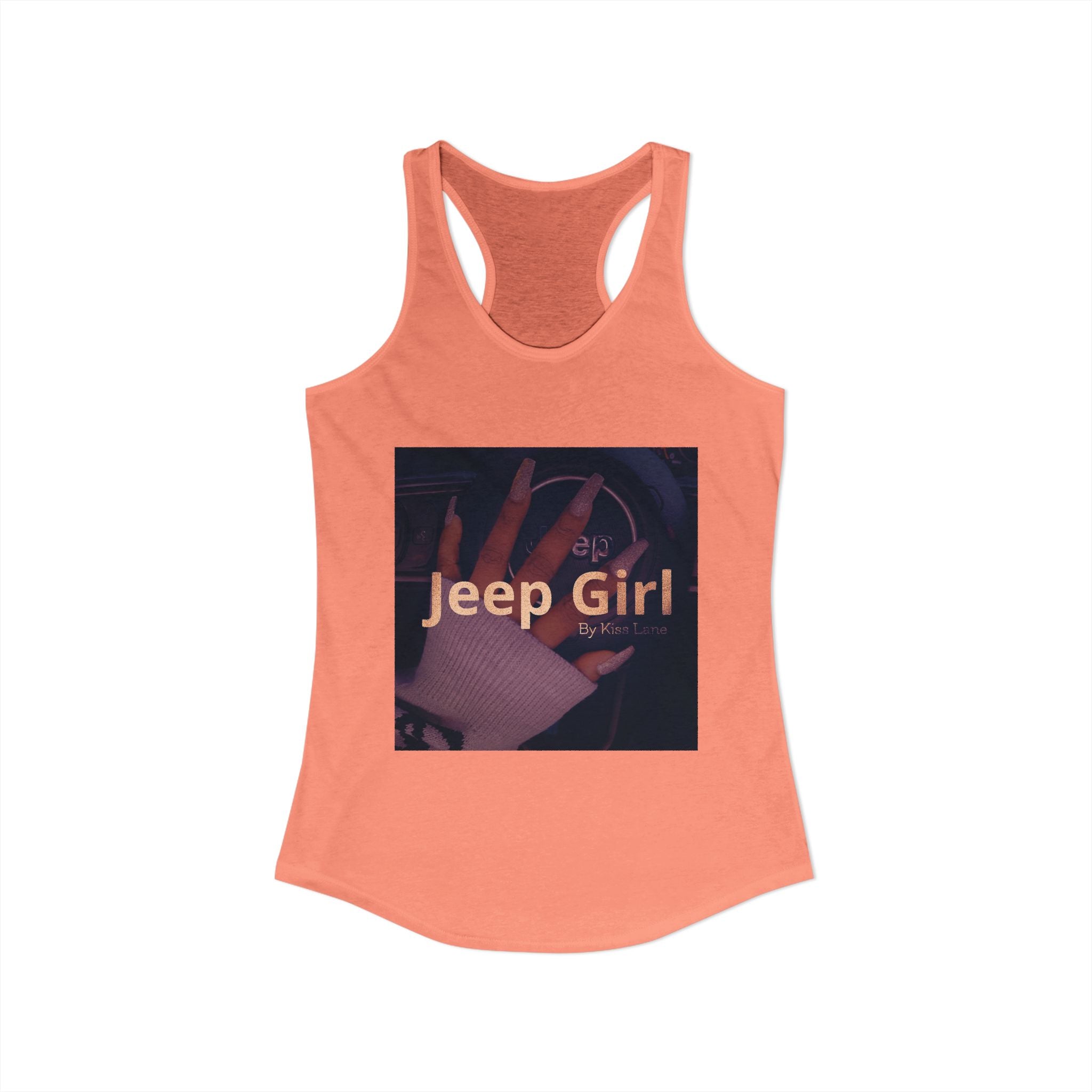 Jeep Girl Wave Racerback Tank
