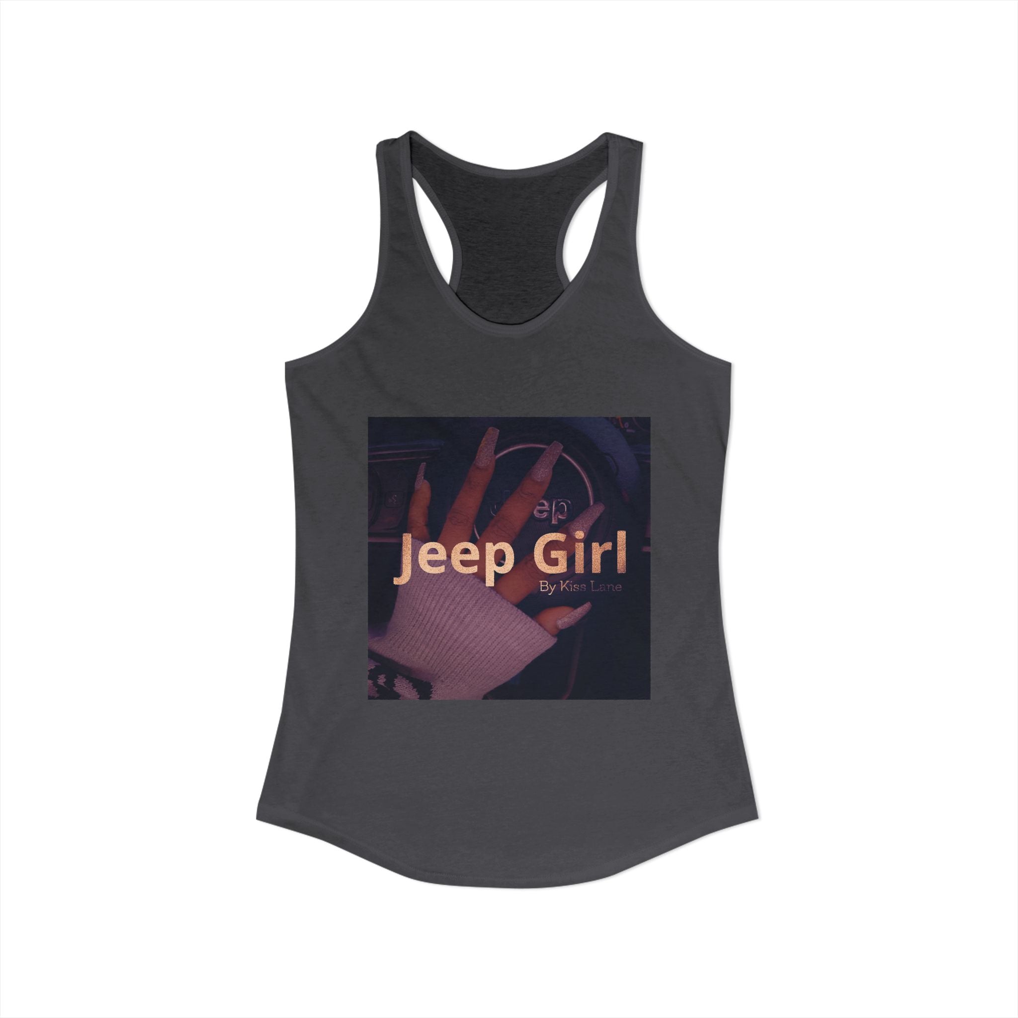 Jeep Girl Wave Racerback Tank