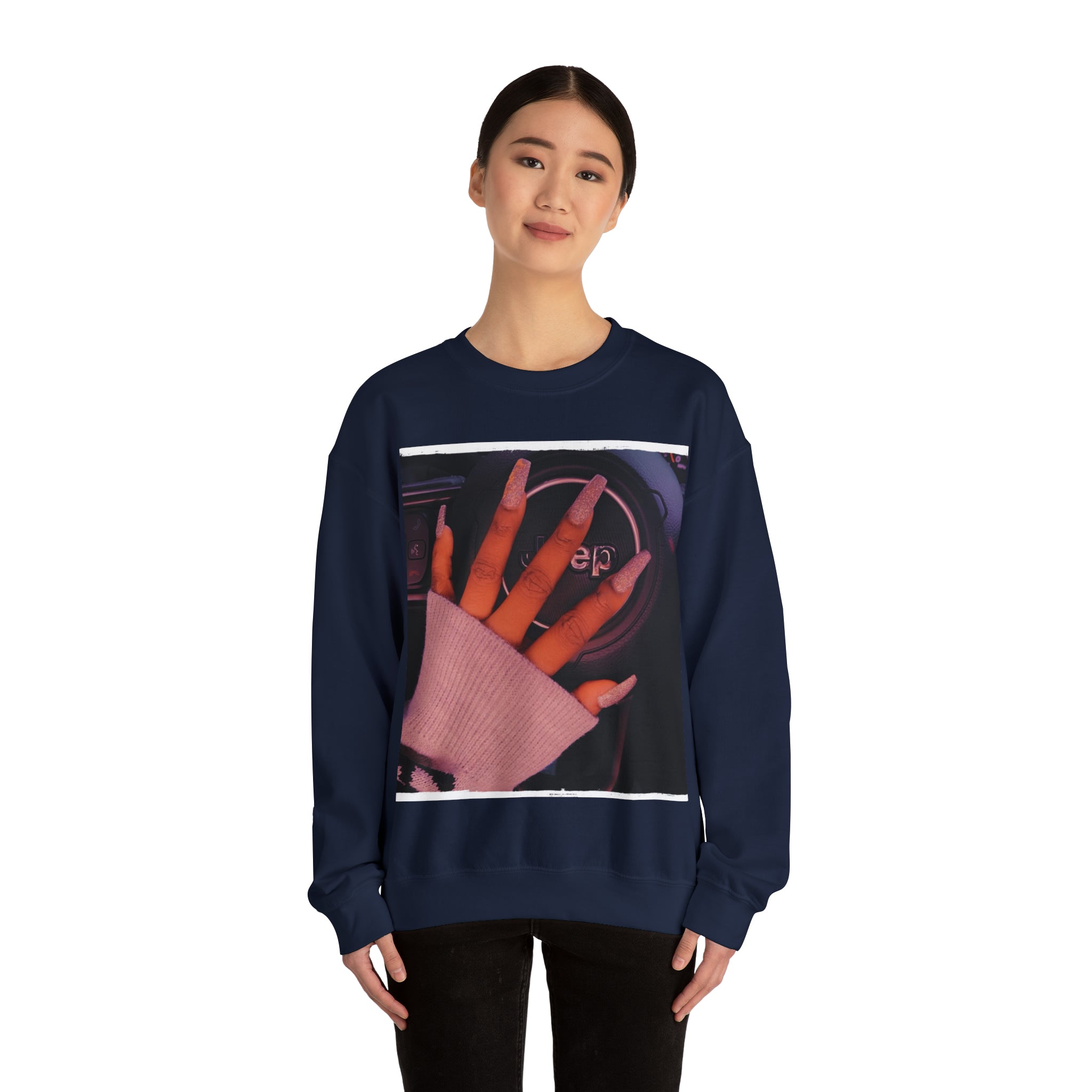 Jeep Girl - Unisex Heavy Blend™ Crewneck Sweatshirt