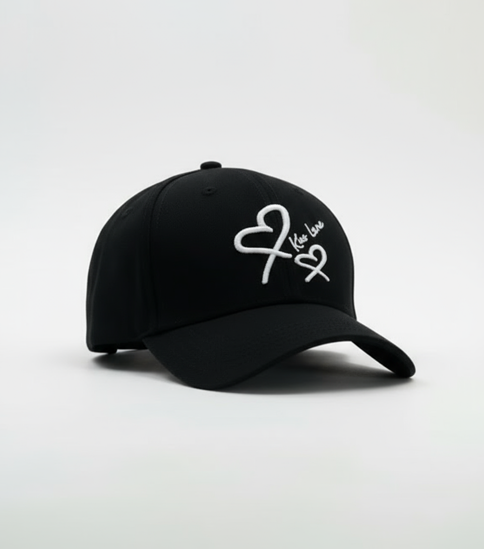 Kiss Heart Signature Baseball Cap for Women | Kiss Lane