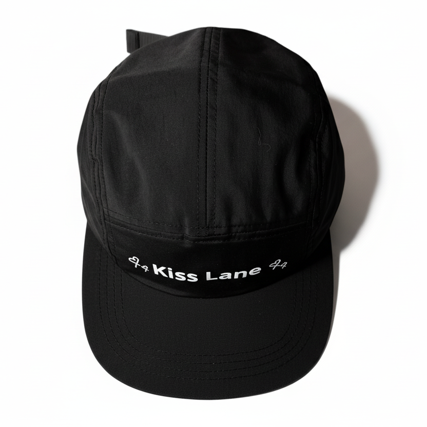 Kiss Lane Signature 5-Panel Hat | Lightweight Water-Resistant Unisex Cap