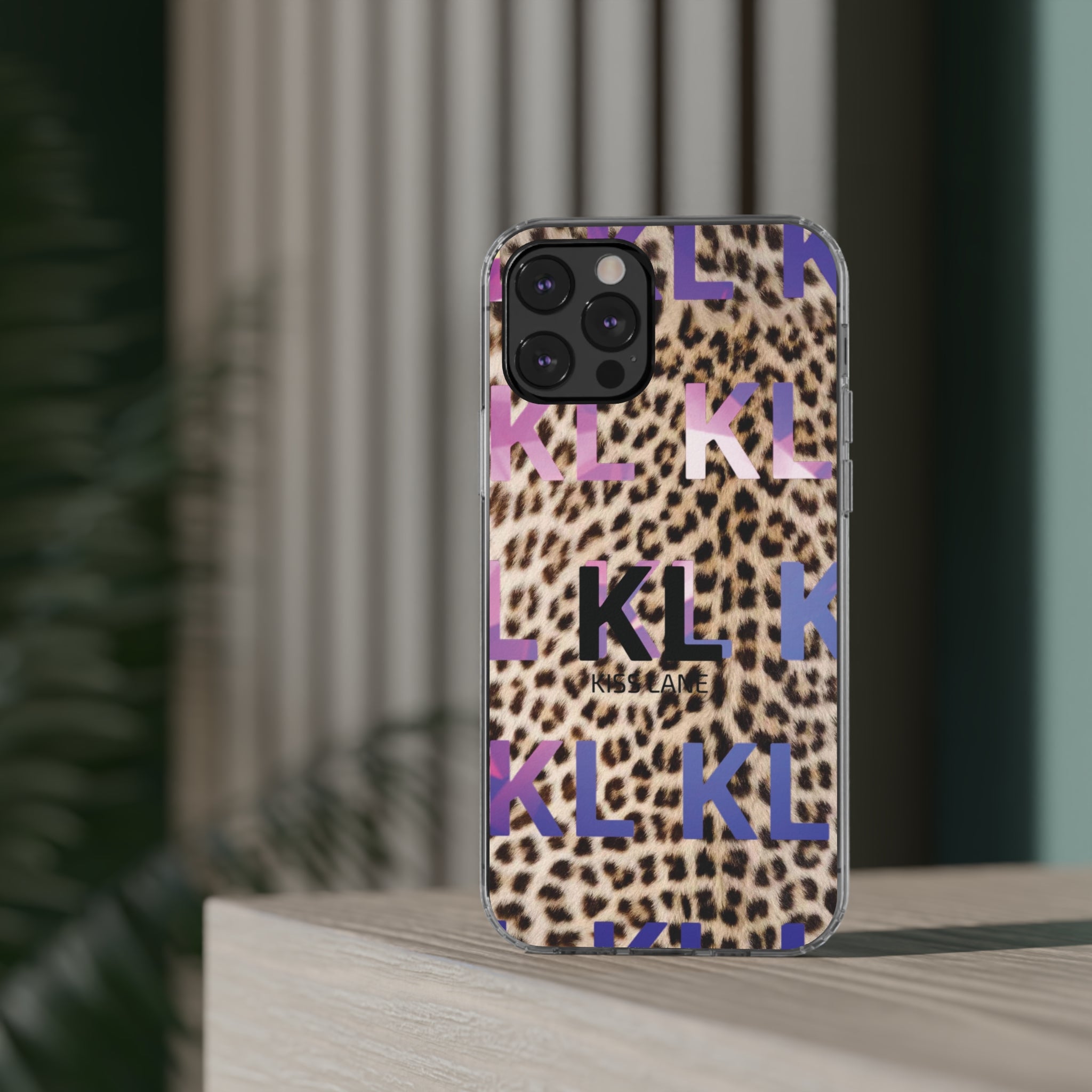 Kiss Lane Leopard - Clear Cases