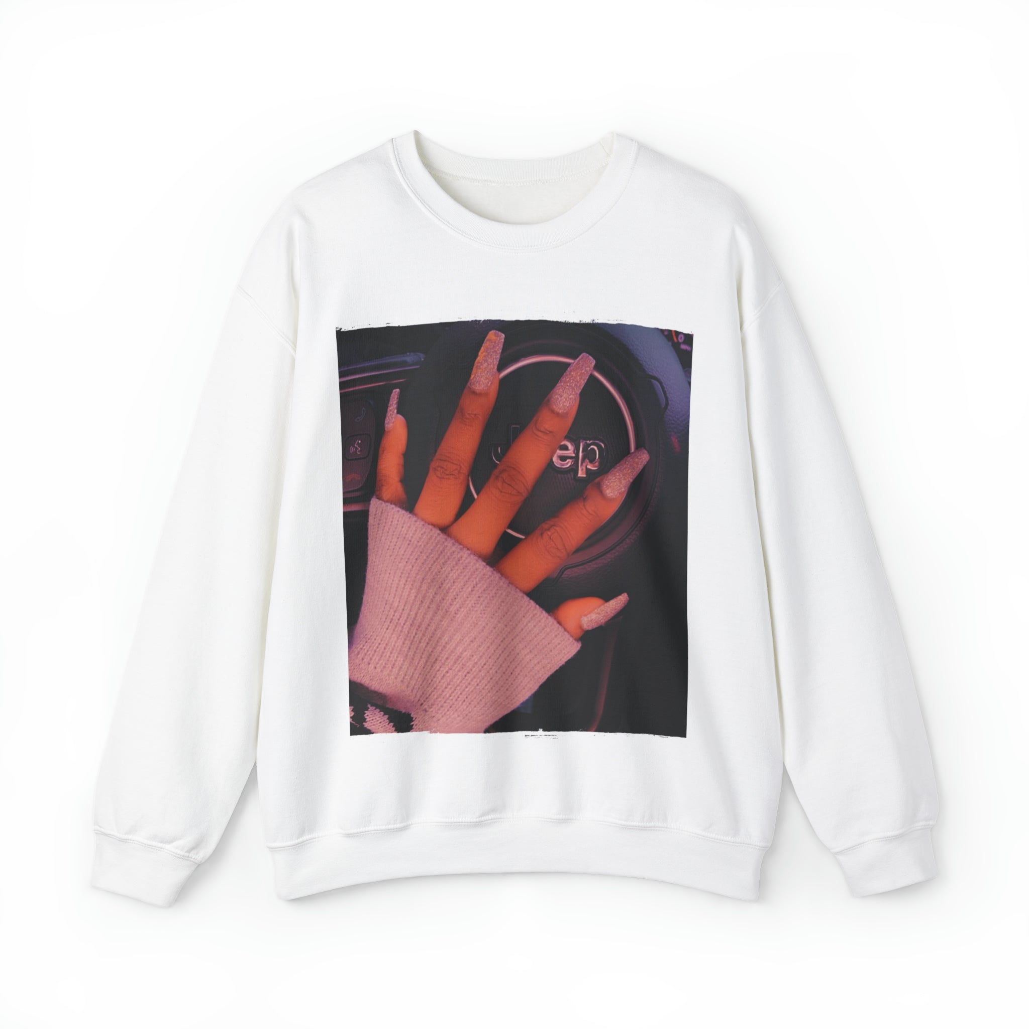 Jeep Girl - Unisex Heavy Blend™ Crewneck Sweatshirt