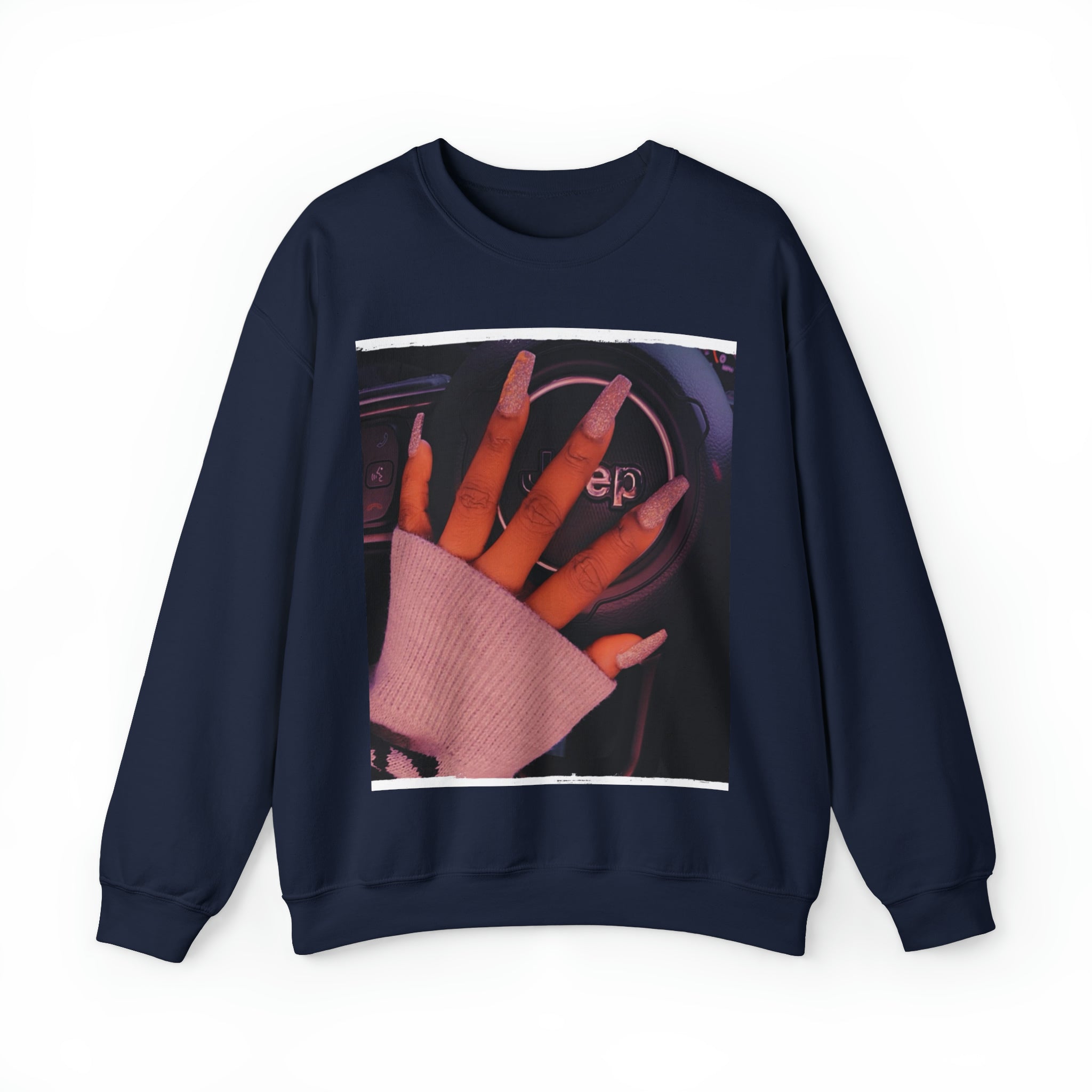 Jeep Girl - Unisex Heavy Blend™ Crewneck Sweatshirt