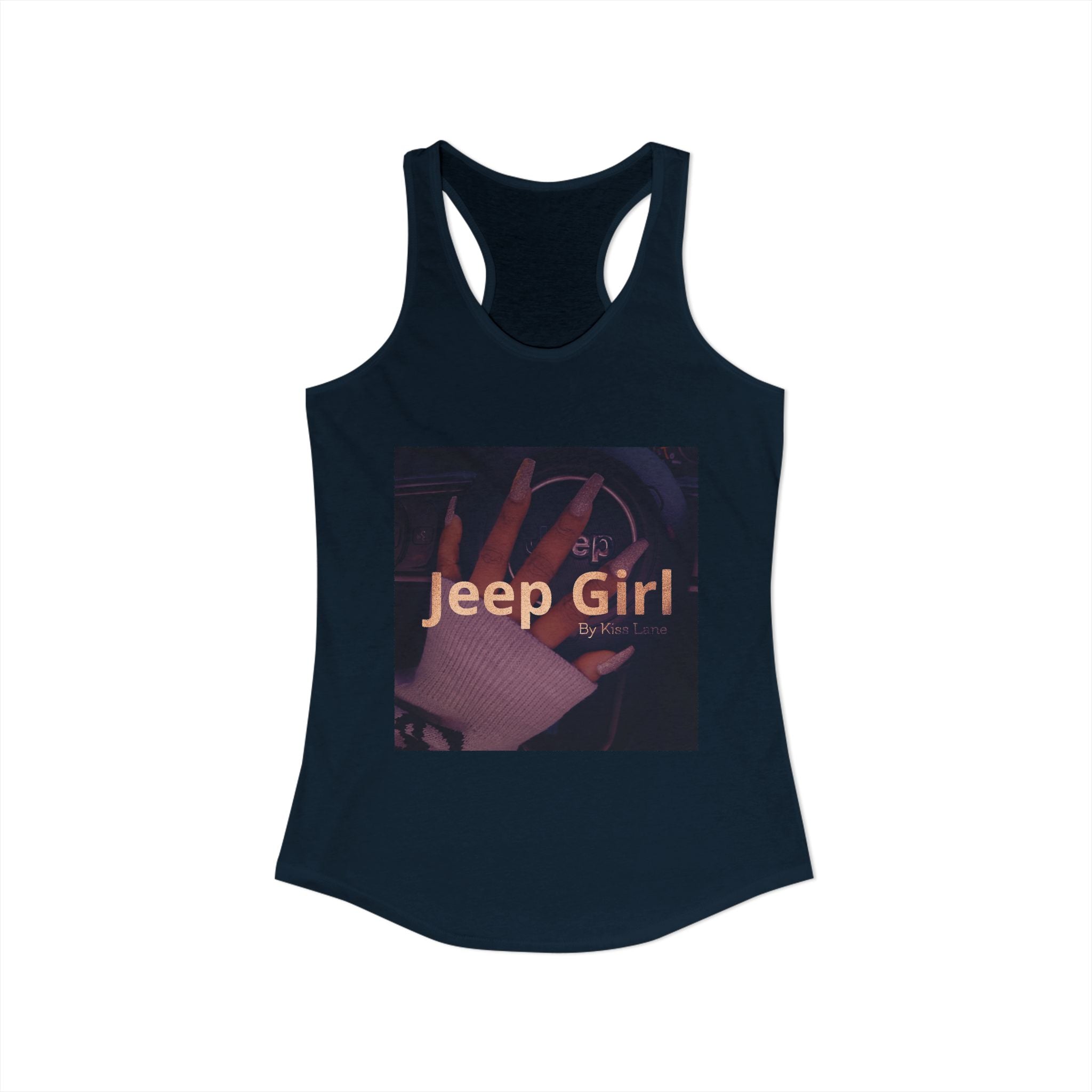 Jeep Girl Wave Racerback Tank