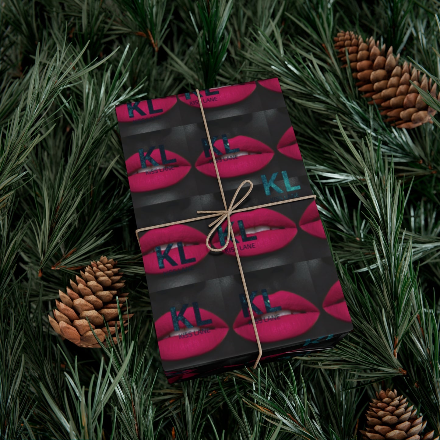 Pink Lipstick - Gift Wrap Papers