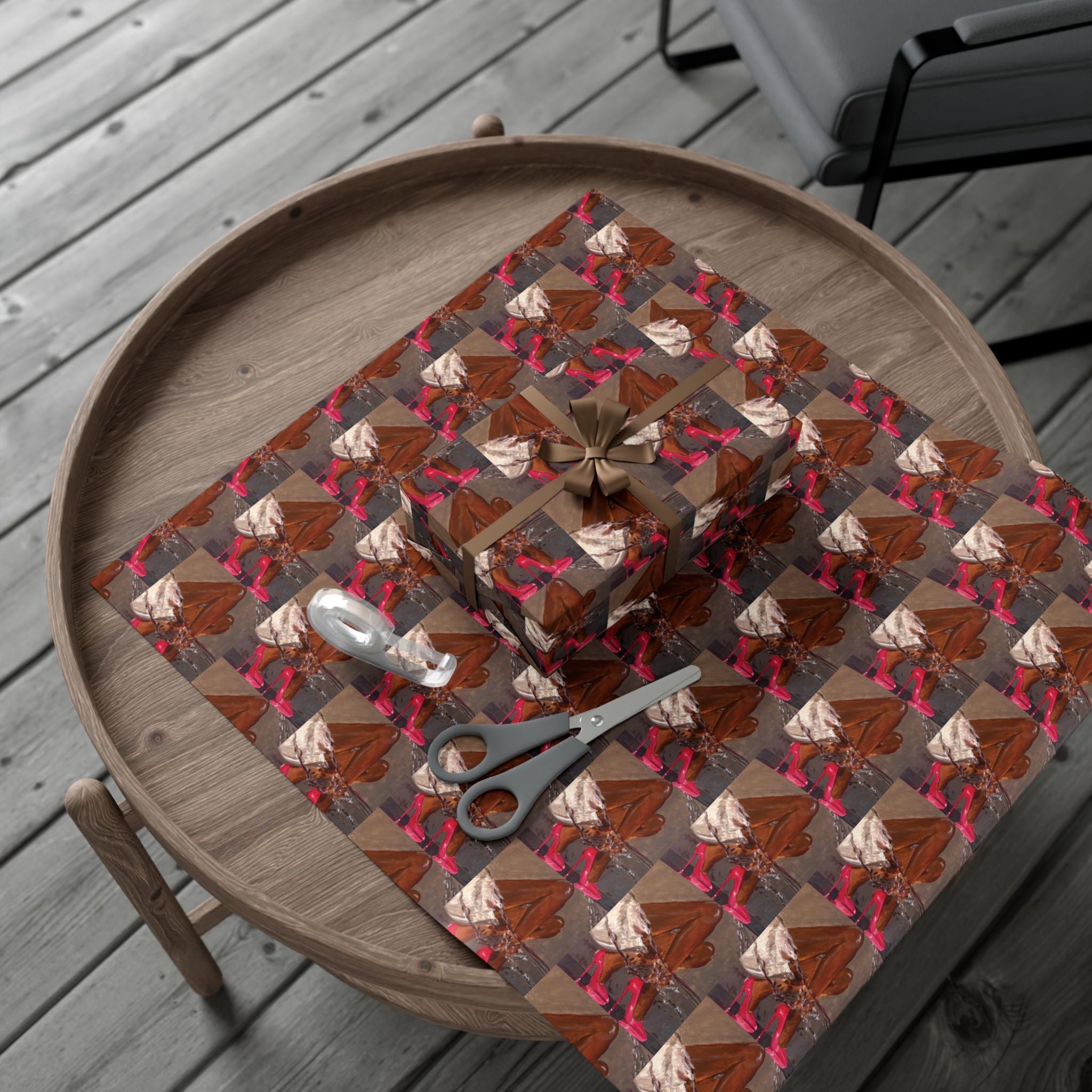 So Kate Hand-Painted Gift Wrap Paper