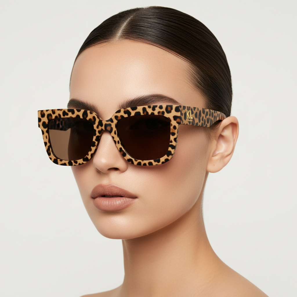 KL Gold Leopard Shades